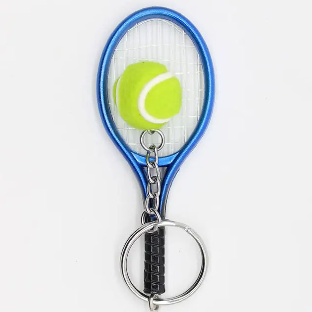 

Брелок унисекс Taan Keychain Mini Racket blue, Синий, Keychain Mini Racket
