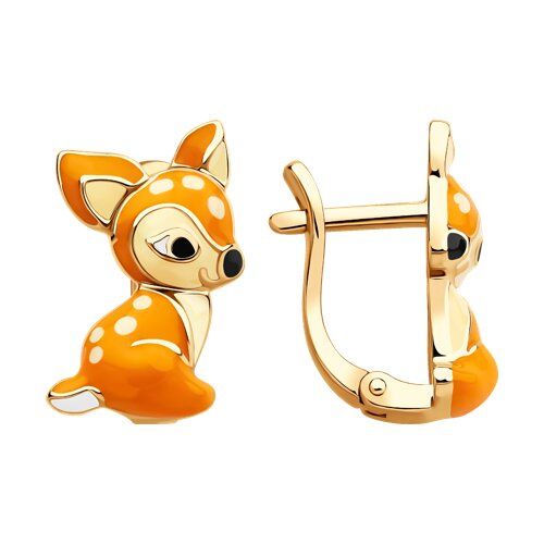 

Серьги из серебра TEO MAORI 893022442, эмаль, 893022442
