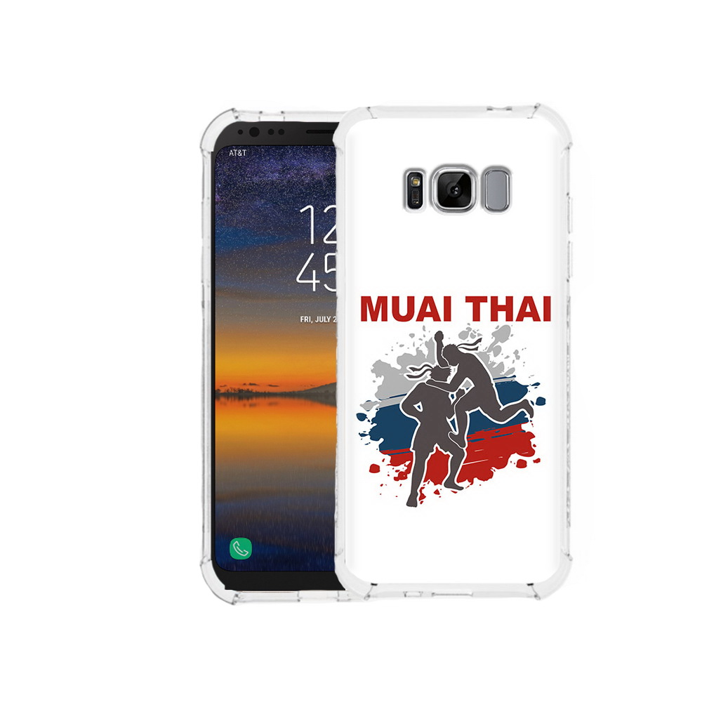 

Чехол MyPads Tocco для Samsung Galaxy S8 Муайтай (PT107395.590.123), Прозрачный, Tocco