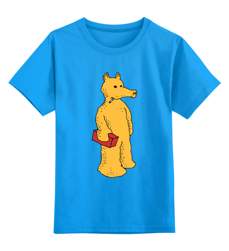 

Футболка детская Printio Quasimoto цв. голубой р. 164, Quasimoto