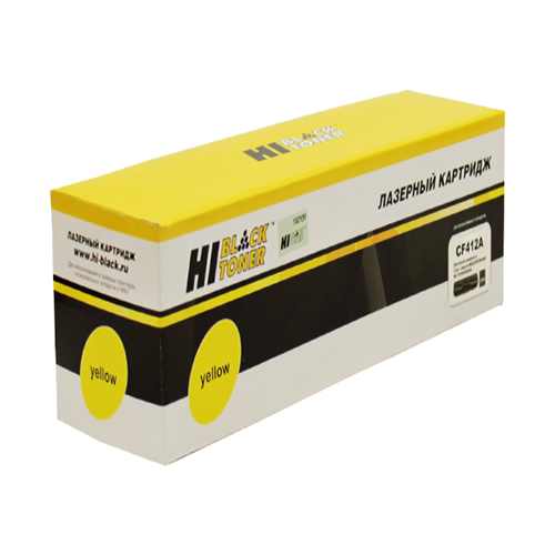 

Картридж для лазерного принтера Hi-Black HB-CE412A Yellow, совместимый, Желтый