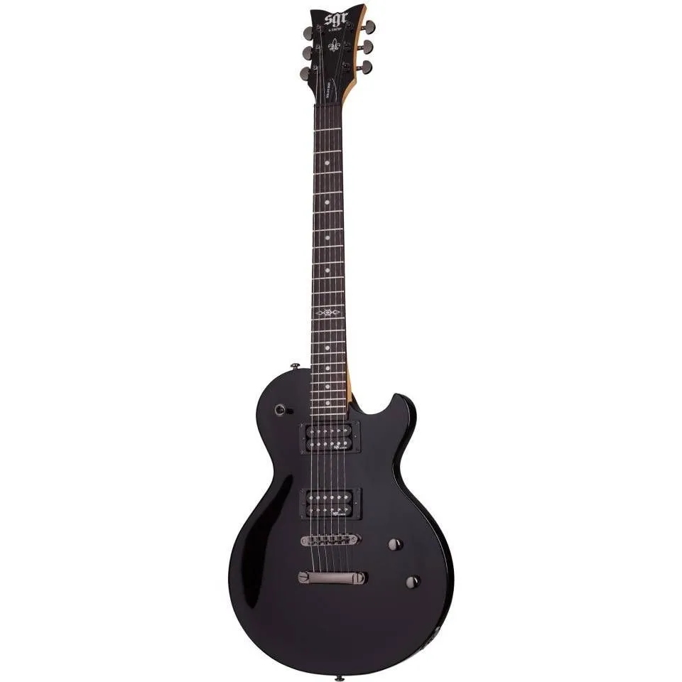 фото Электрогитара schecter sgr solo ii blk, чехол в комплекте