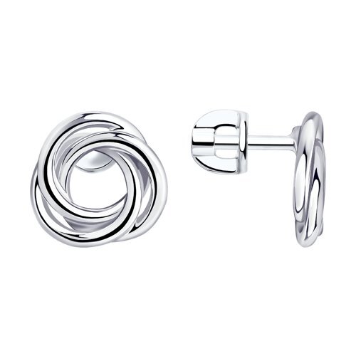 

Серьги пусеты из серебра TEO MAORI 894023800, 894023800