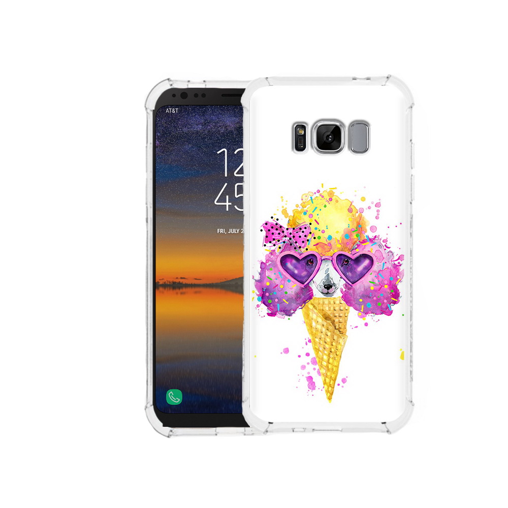 

Чехол MyPads Tocco для Samsung Galaxy S8 Рожок (PT107395.590.146), Прозрачный, Tocco