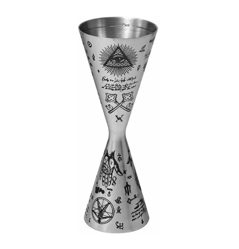 

Джиггер «Афродита» 60/90 мл D=45, H=145 мм Lumian 2040164, Серебристый