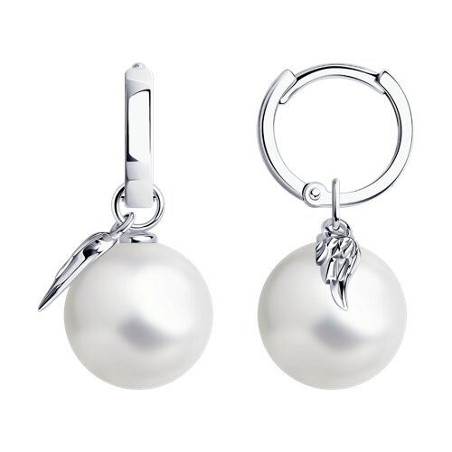 

Серьги подвески из серебра TEO MAORI 894025023, жемчуг культивированный, 894025023