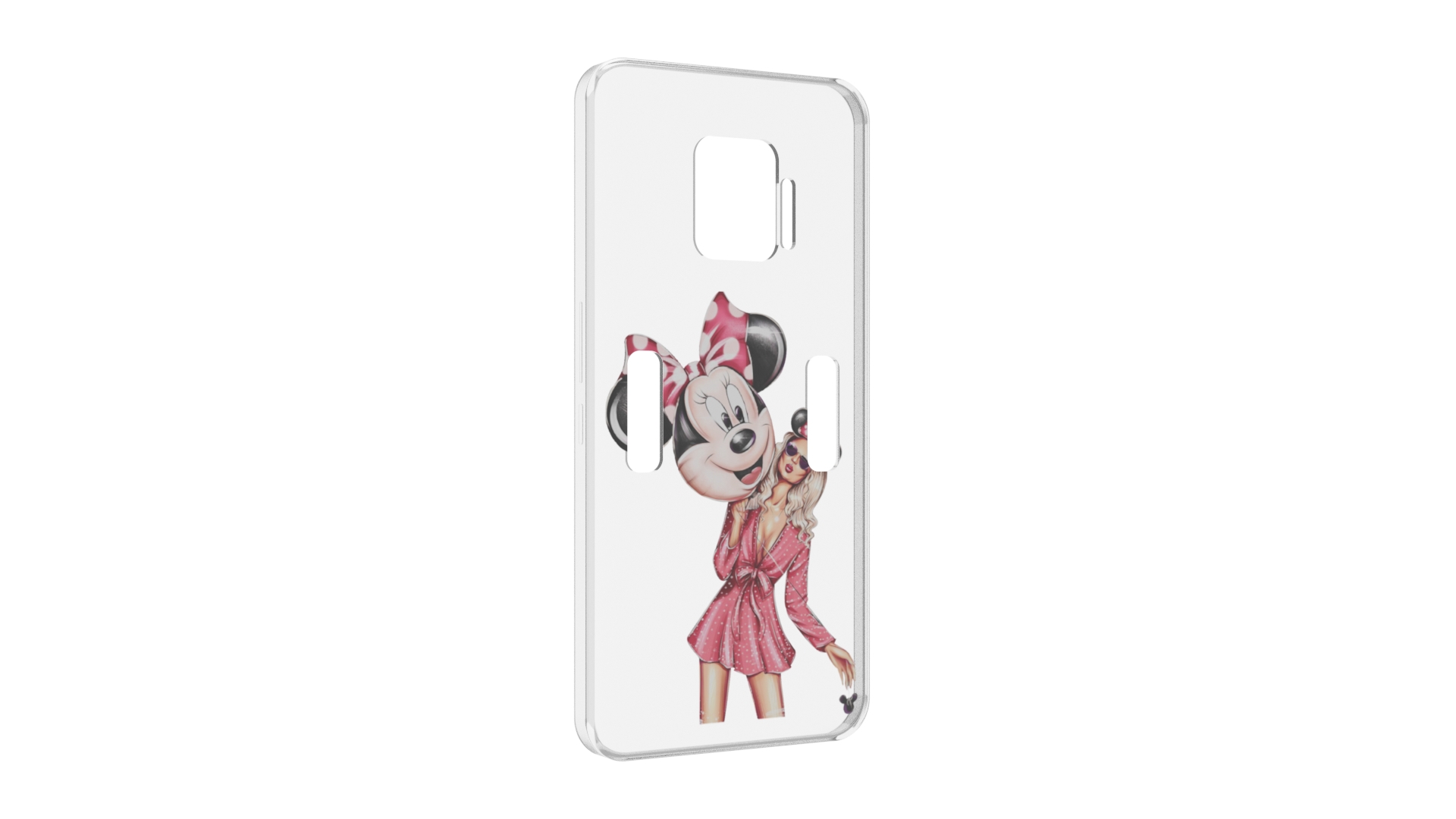 

Чехол MyPads девушка-с-шариком женский для ZTE Nubia Red Magic 7 Pro, Прозрачный, Tocco