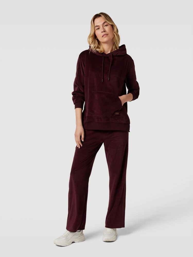 

Худи женское Tommy Hilfiger UW0UW04786 бордовое L, Бордовый, UW0UW04786