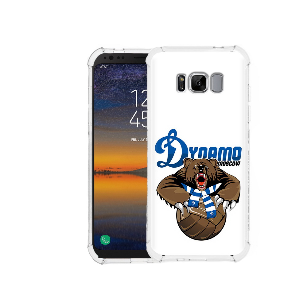 Чехол MyPads Tocco для Samsung Galaxy S8 ФК Динамо медведь (PT107395.590.175)