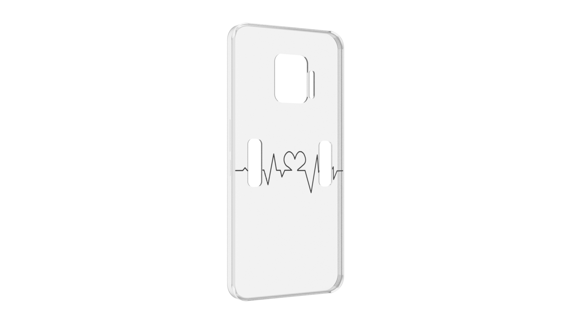 

Чехол MyPads диаграмма-любви для ZTE Nubia Red Magic 7 Pro, Прозрачный, Tocco