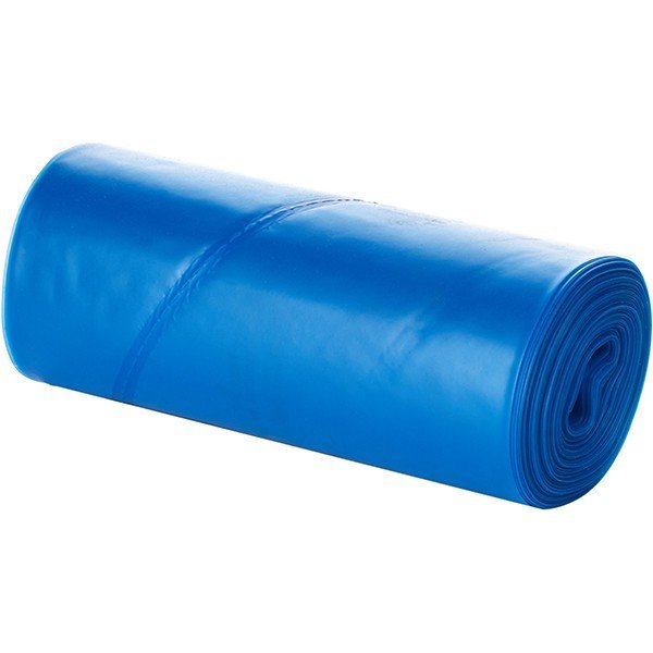 Мешок кондитерский одноразовый 80 микрон (100шт), полиэтилен, L=65 см, голубой