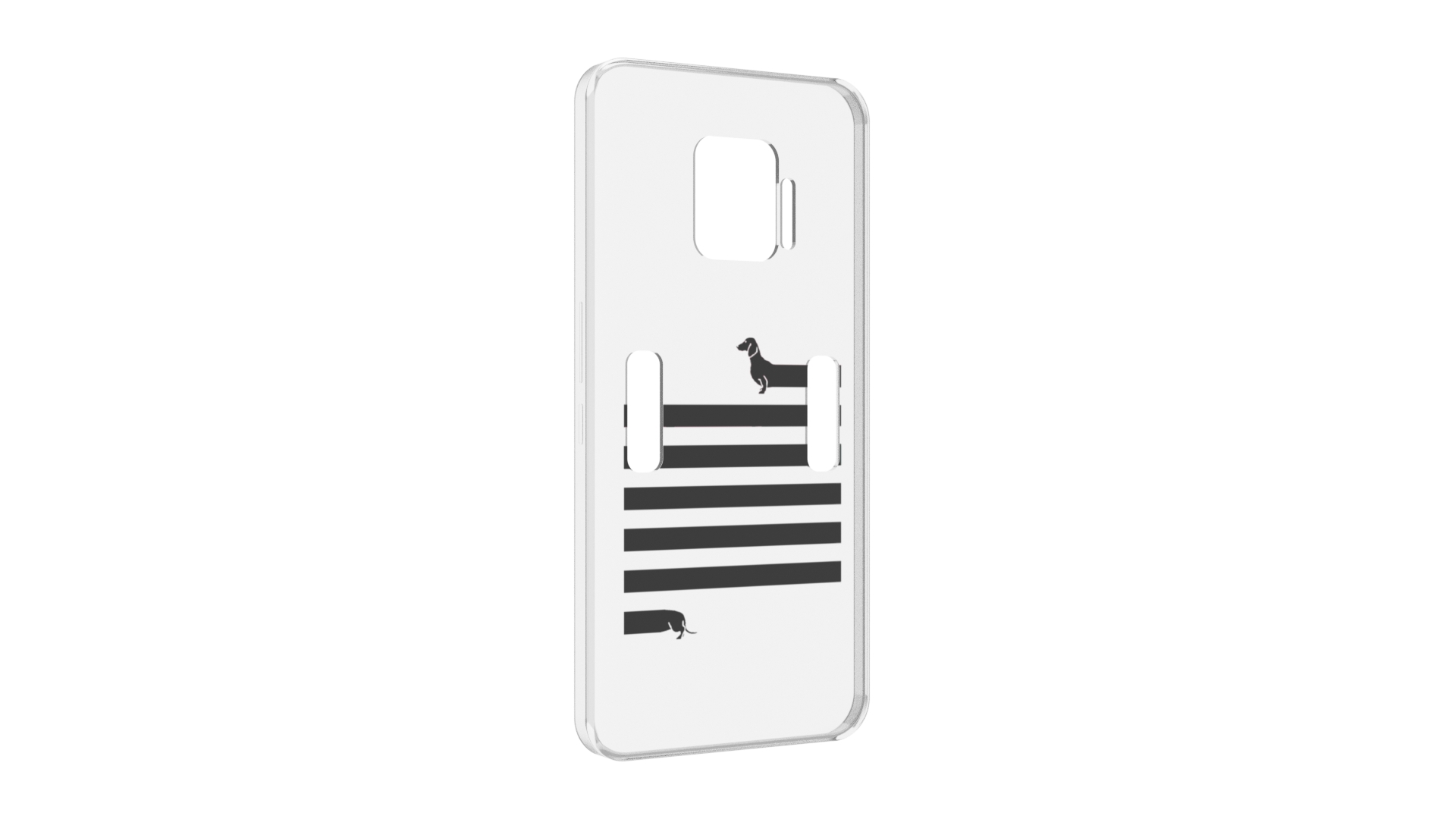 

Чехол MyPads длинная-такса для ZTE Nubia Red Magic 7 Pro, Прозрачный, Tocco