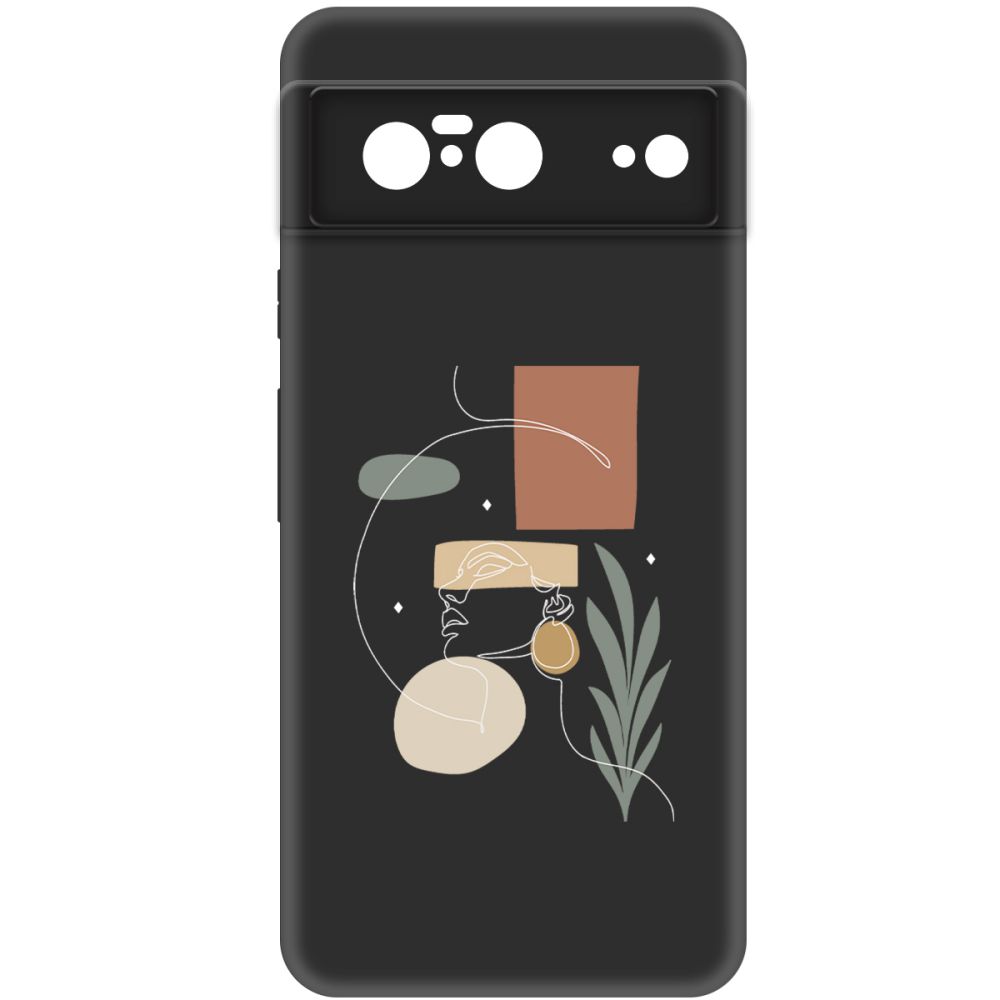

Чехол-накладка Krutoff Soft Case Элегантность для GOOGLE Pixel 8 черный