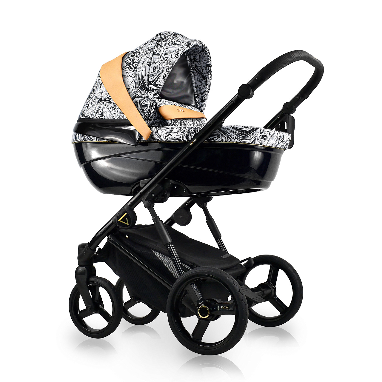 

Коляска GLAMOUR 2в1 BEXA GL 01 акварель