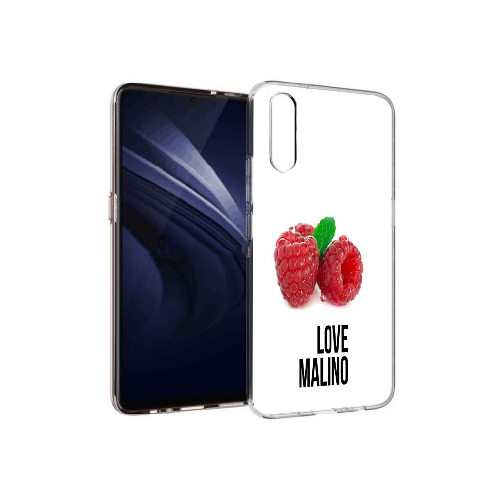 

Чехол MyPads Tocco для Vivo V17 Neo Бренд лове малино (PT226959.388.36), Прозрачный, Tocco