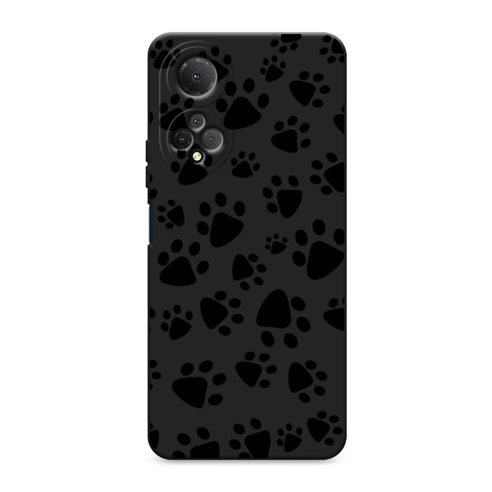 

Чехол Awog "Лапки черные" на Honor X7 / Хонор X7, Черный