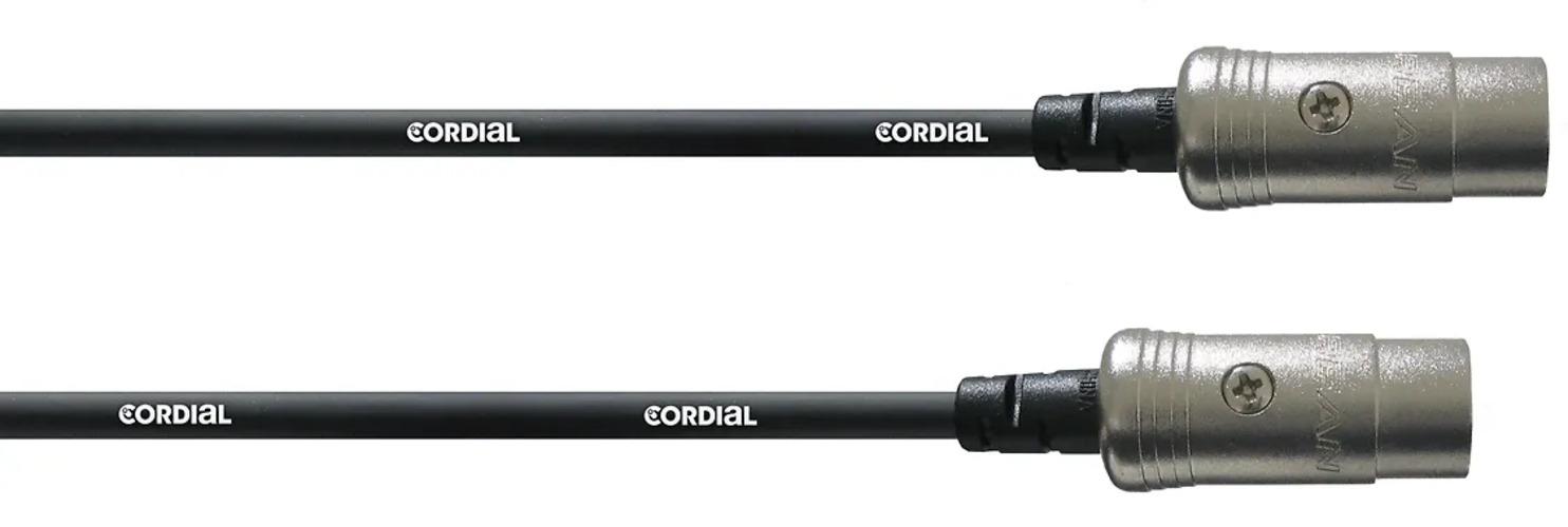 

Кабель акустический Cordial MIDI DIN 5, 0.9 м, MIDI DIN 5