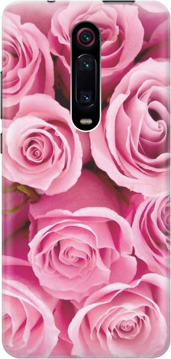 

Чехол на Xiaomi Mi 9T "Букет роз", Розовый, 447