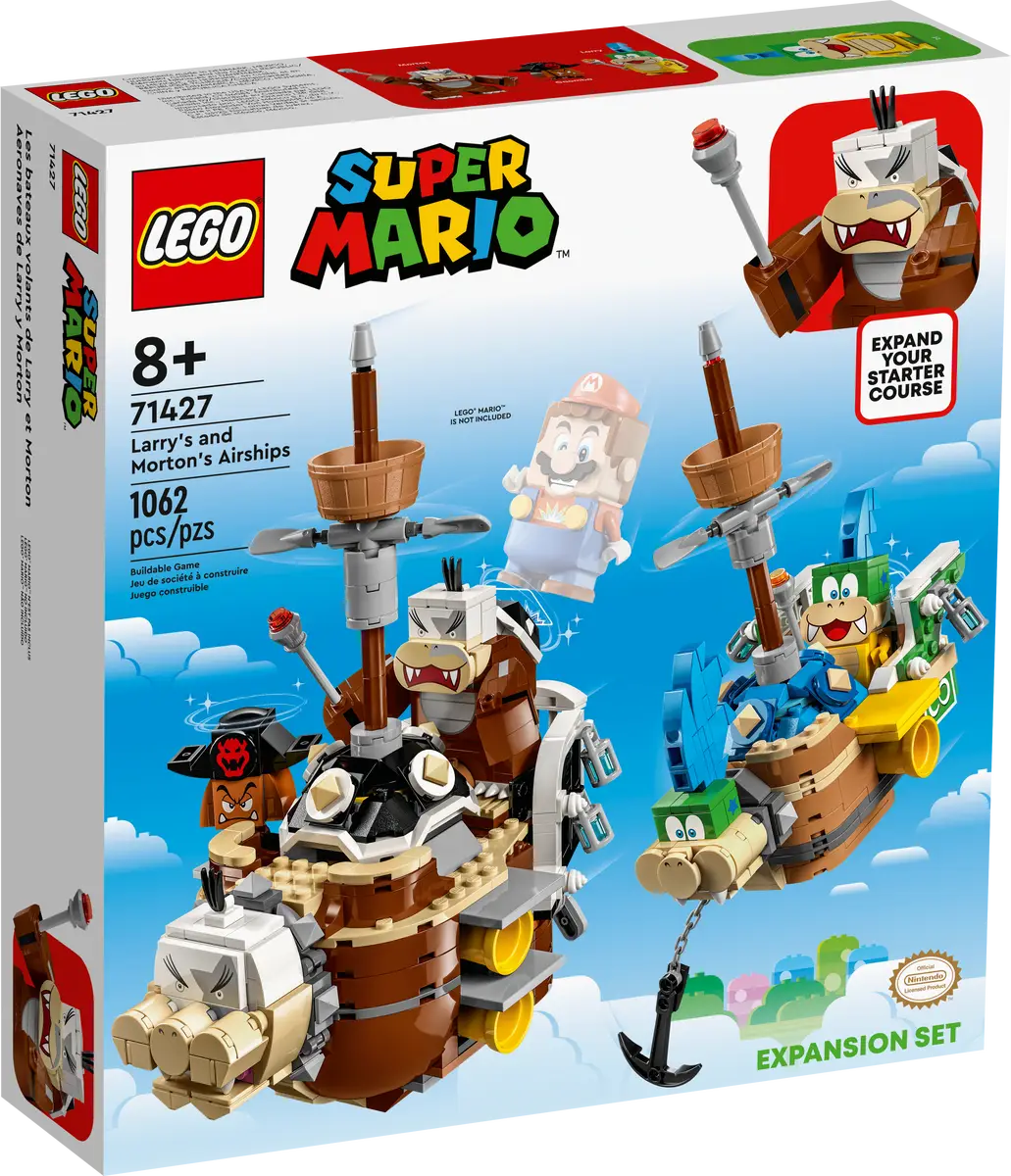 

Конструктор LEGO Super Mario 71427 Дирижабли Ларри и Мортона