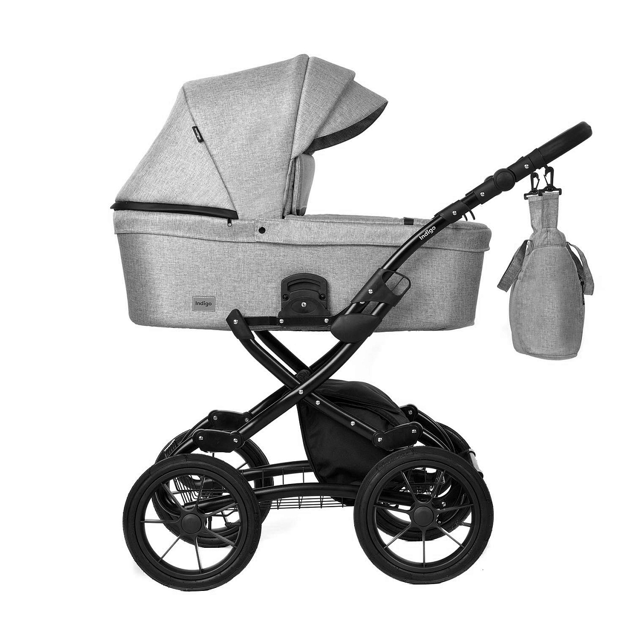 

Коляска VERONA Plus 12 Indigo Ve 05 серый