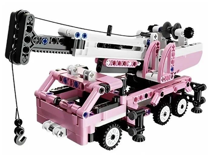 Конструктор Xiaomi Onebot Mini Crane Pink (OBQXKK95AIQI) конструктор onebot engineering crane truck obgcd56aiqi