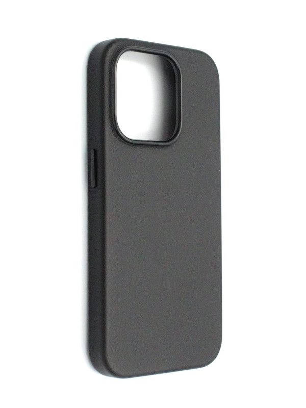 

Чехол на iPhone 15 Pro Кожаный New Line-Чёрный, Черный, Apple iPhone 15 Pro