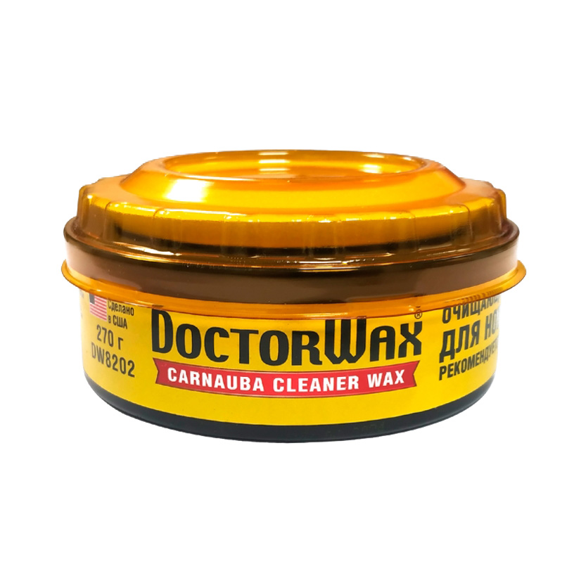 фото Пастообразный очищающий полироль doctor wax