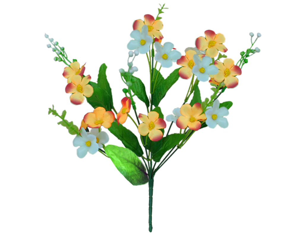Искусственные цветы Фиалки (букет)