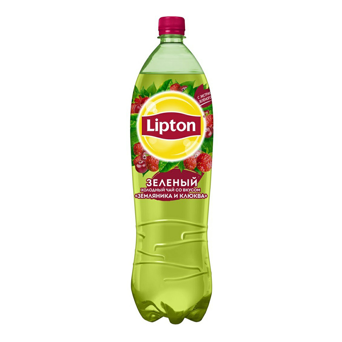 

Холодный чай Lipton зеленый земляника-клюква 1,5 л