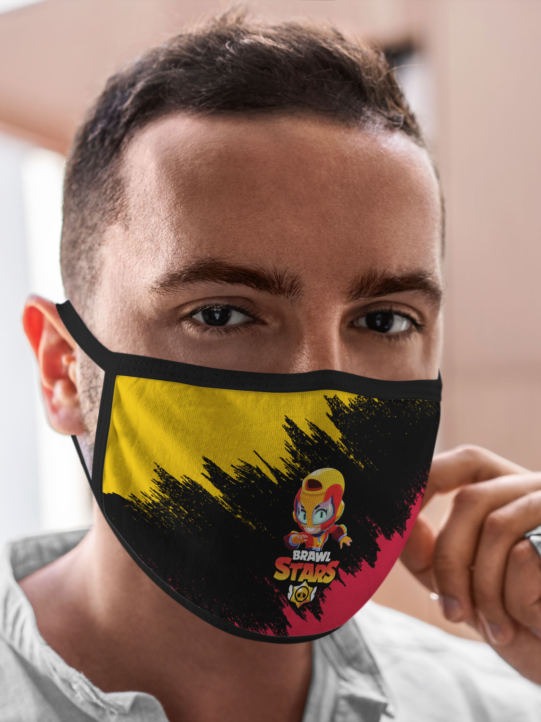 

Многоразовая маска унисекс Burnettie Brawl Stars Max, Разноцветный, Brawl Stars Max