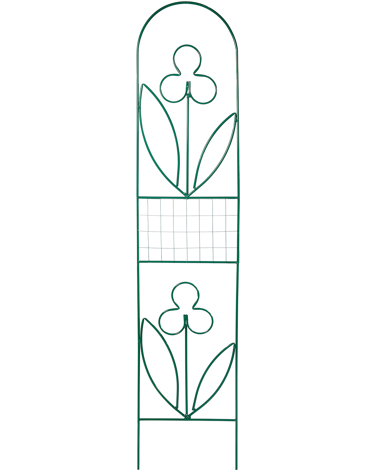 Шпалера для растений Ярмарка-Тверь Цветок-2 металлическая разборная Т1038 90 х 40 см 1шт.
