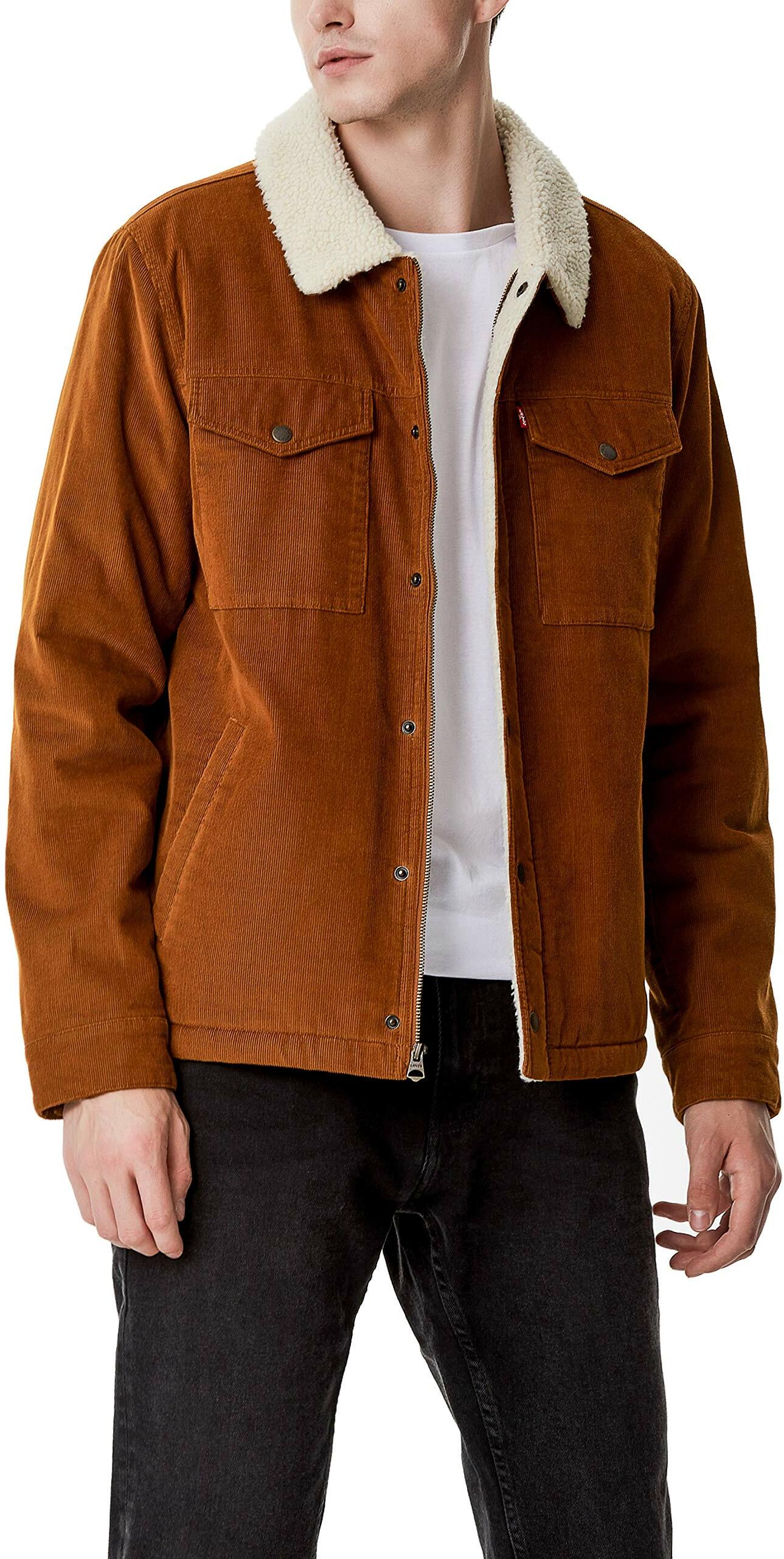 Куртка мужская Levi's LM8RC530-BRN коричневая S