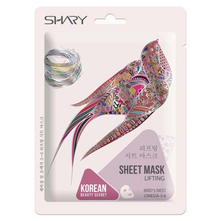 Купить Лифтинг-маска для лица Shary, Bird's Nest Omega 3-6, 25 г