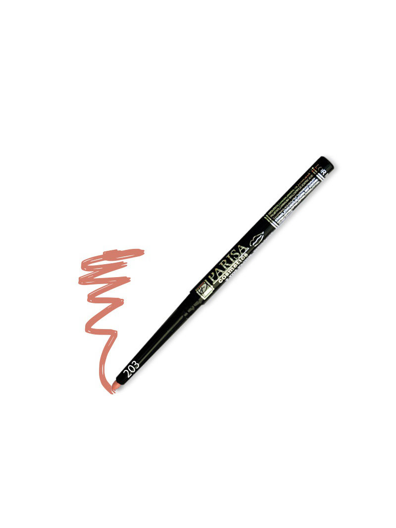 фото Механический карандаш для губ parisa cosmetics тон 203