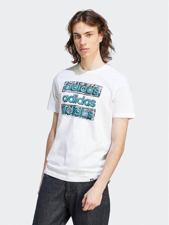 

Футболка мужская Adidas 0000302287680 белая L (доставка из-за рубежа), Белый, 0000302287680