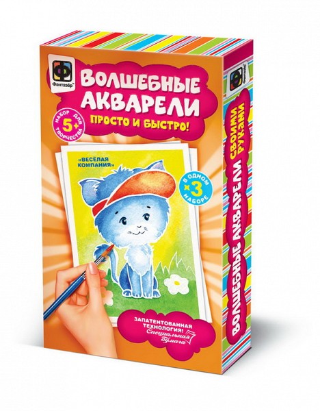 

Волшебные акварели Фантазер Волшебная история 737123, Голубой;желтый;зеленый;красный;оранжевый;синий;фиолетовый;черный, Волшебная история