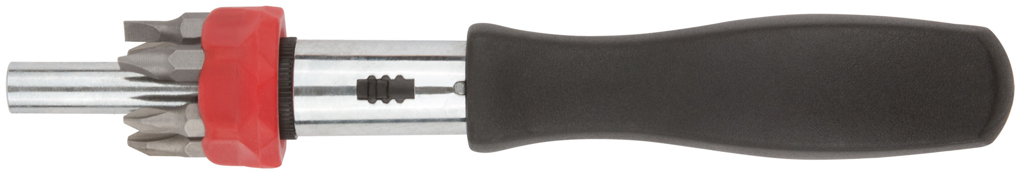 Наборная отвертка с насадками 6 бит, КУРС 56275 ножницы для металлопластиковых трубок курс 70970 42 мм