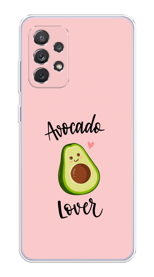 

Чехол на Samsung Galaxy A73 "Avocado lover", Розовый;зеленый, 2104650-6