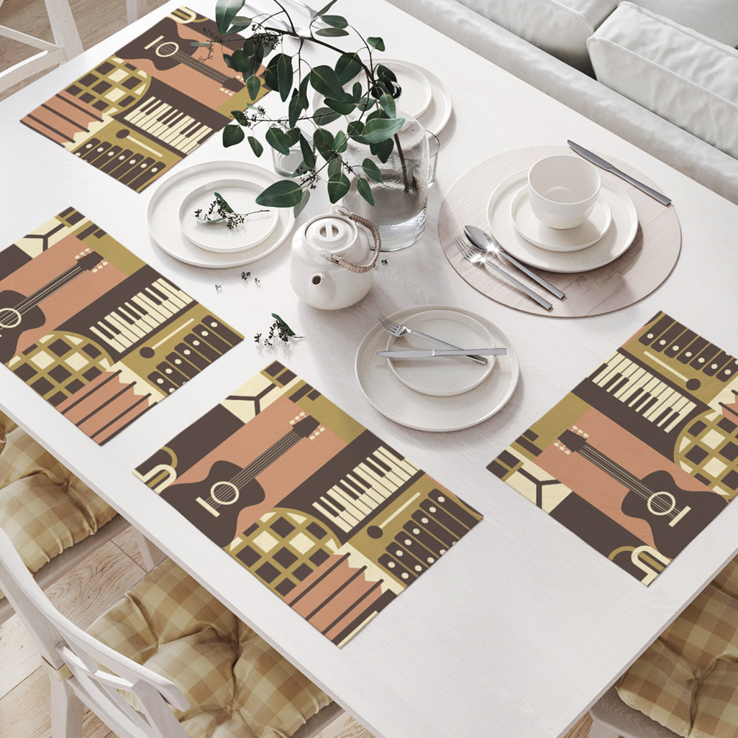 

Комплект салфеток JoyArty "Ретро инструменты" (32х46 см, 4 шт.), Ретро инструменты