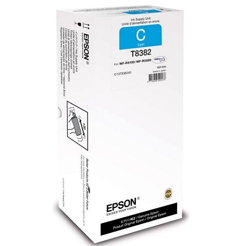 Картридж для лазерного принтера Epson C13T838240, голубой, оригинал