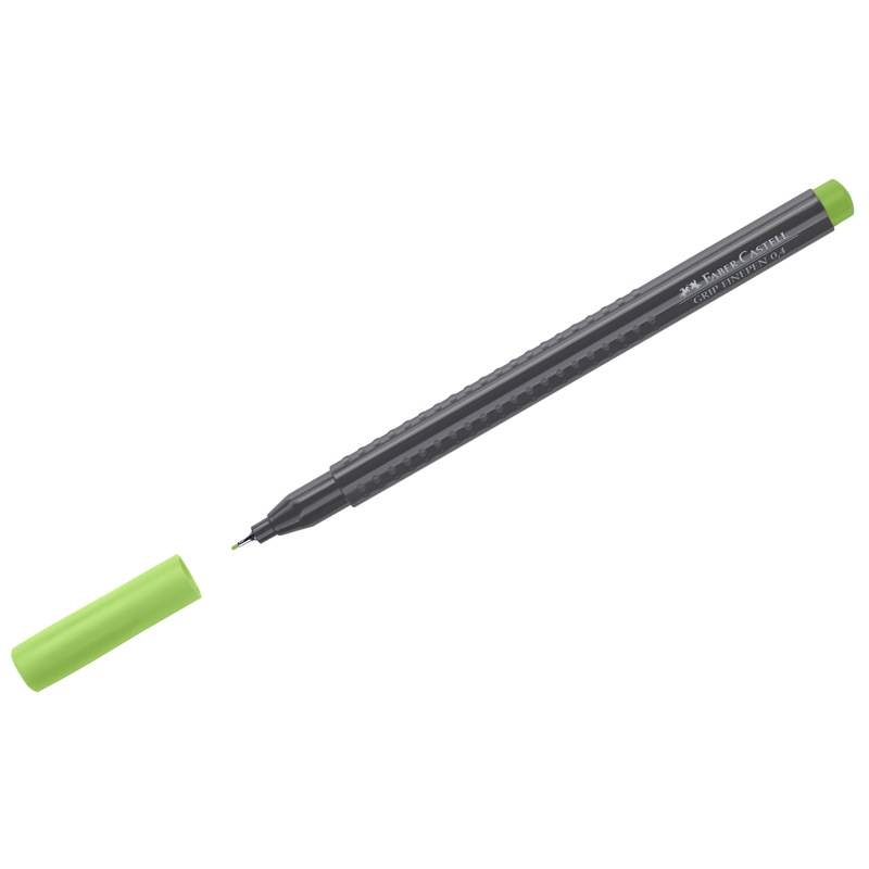 

Ручка капиллярная Faber-Castell "Grip Finepen" 286040, зеленая, 0.4 мм, 10 штук