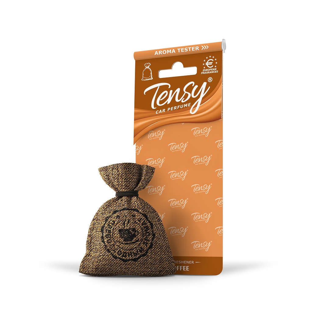 фото Ароматизатор 'tensy'(кофе) мешочек с шнурком, 12шт./бл tensy арт. tme05