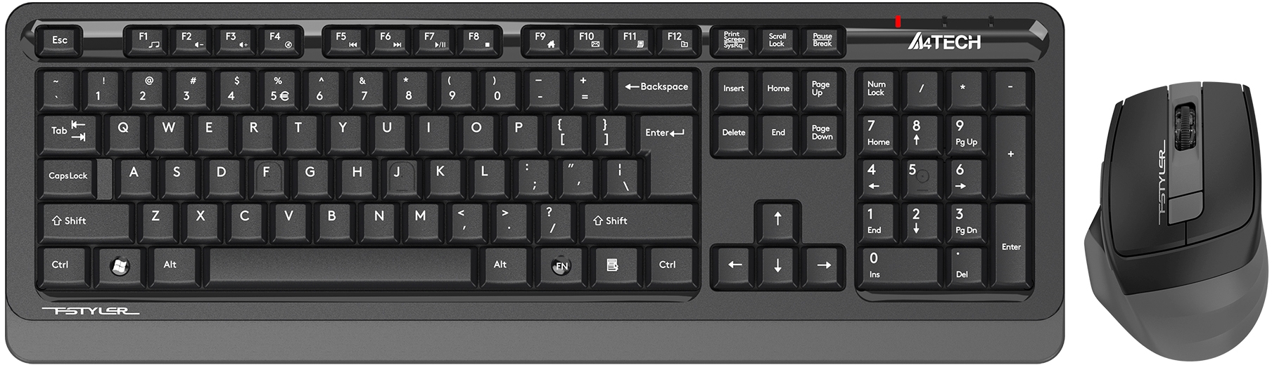 

Игровой комплект клавиатура и мышь A4Tech FG1035 (FG1035 GREY), FG1035