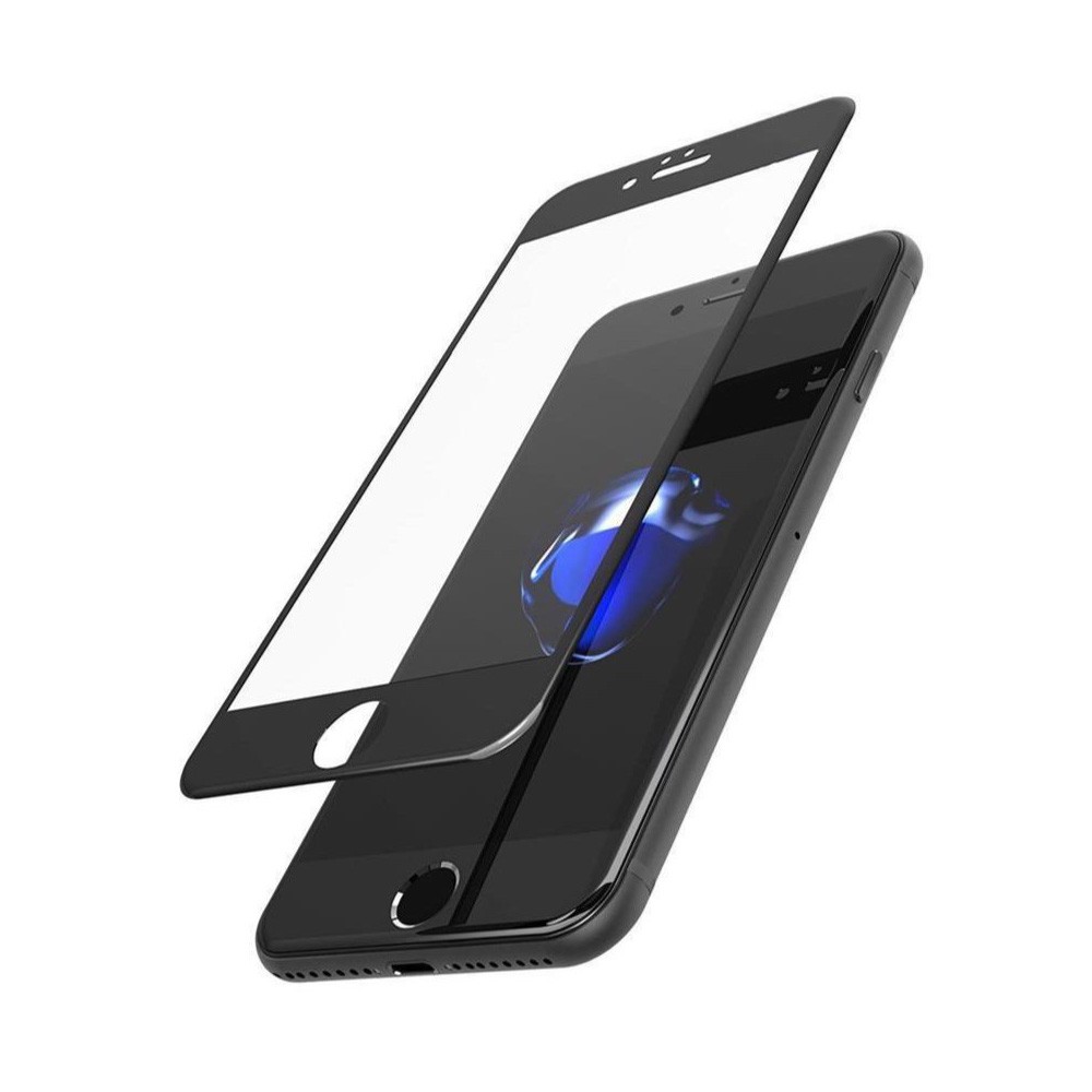 

Защитное стекло 9H для iPhone 8 Plus/7 Plus, Черное, iGrape