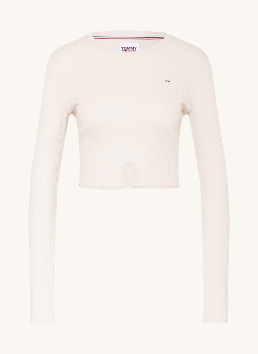 

Лонгслив женский Tommy Jeans 1001325321 бежевый M, 1001325321