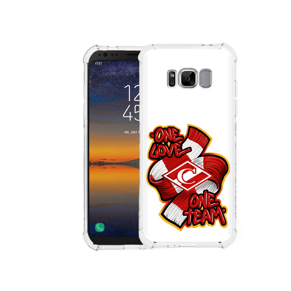 

Чехол MyPads Tocco для Samsung Galaxy S8 ФК спарак 1 любовь (PT107395.590.184), Прозрачный, Tocco