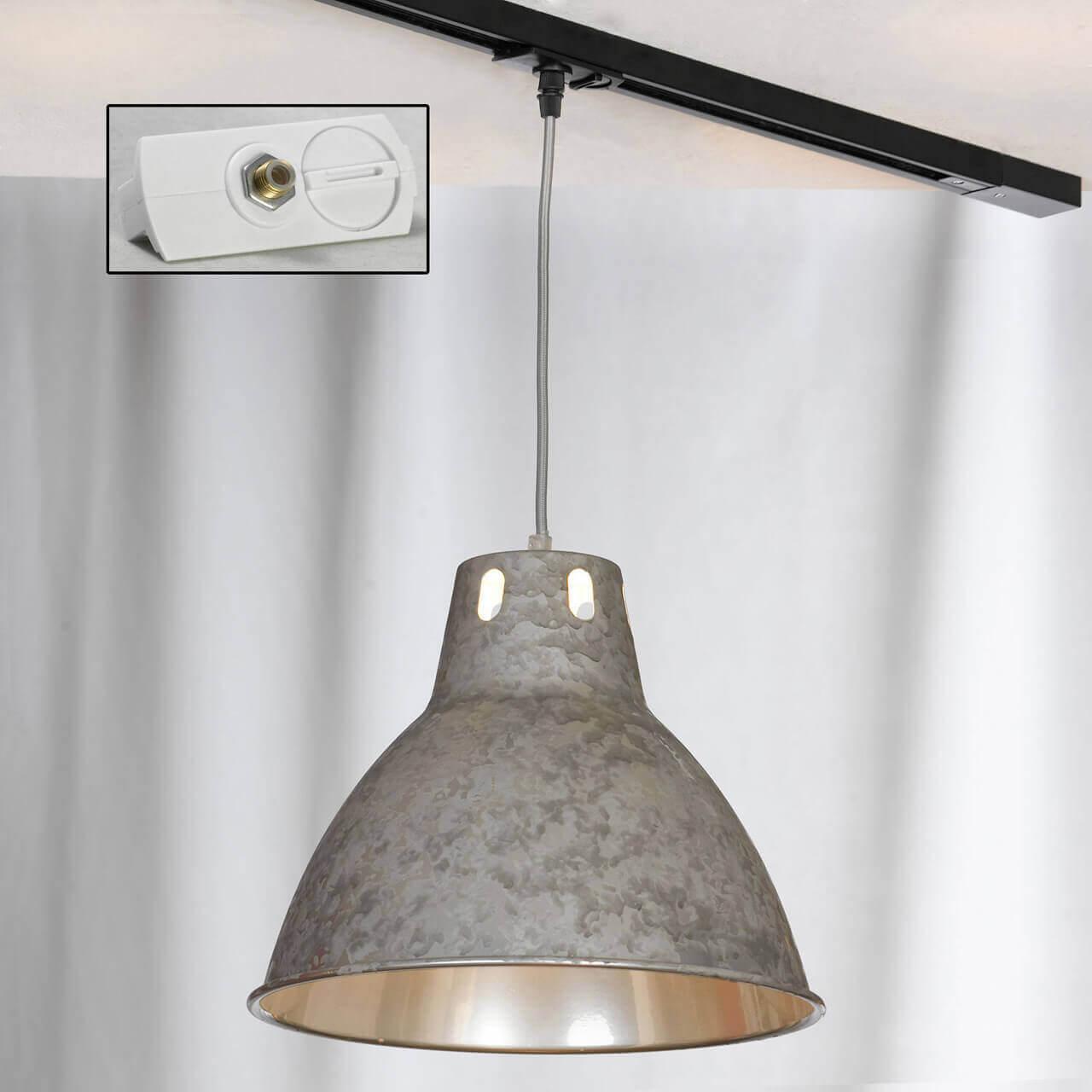 фото Трековый светильник однофазный lussole loft track lights lsp-9503-taw