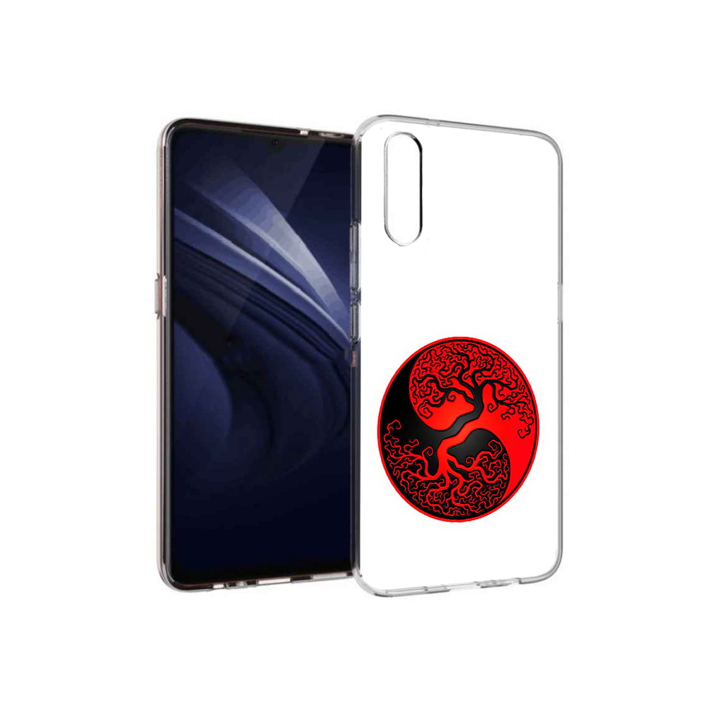 

Чехол MyPads Tocco для Vivo V17 Neo инь янь дерево (PT226959.388.379), Прозрачный, Tocco