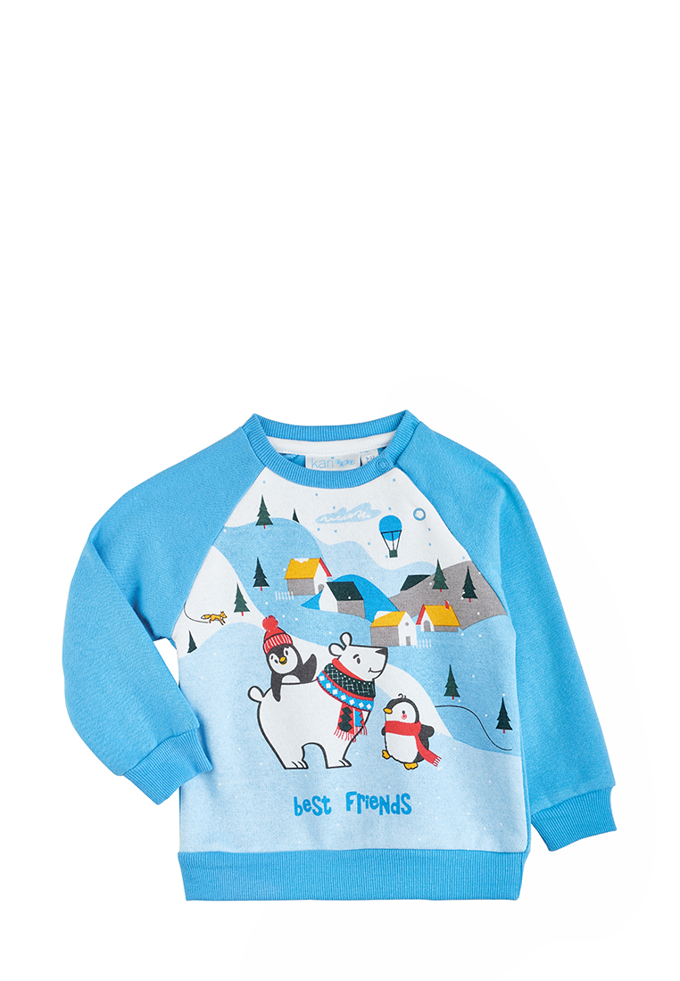 

Джемпер детский Kari baby AW20B13304214 голубой р.86, AW20B13304214