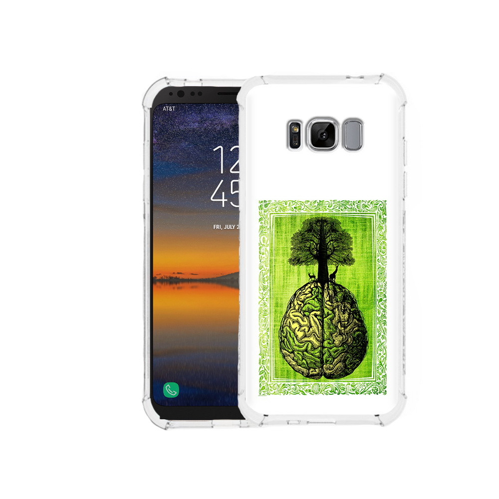 

Чехол MyPads Tocco для Samsung Galaxy S8 абстракция здоровый мозг (PT107395.590.211), Прозрачный, Tocco